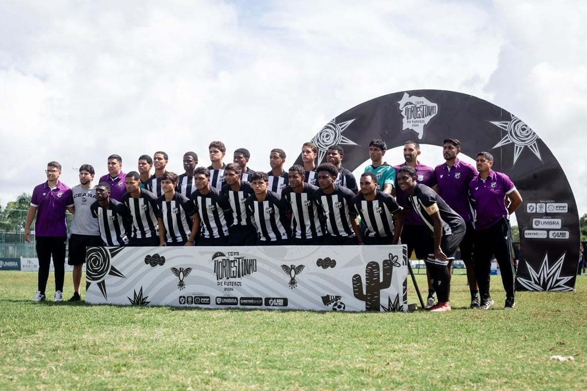 Sub-17: Ceará vence Retrô na final e conquista a Copa Nordestinho com 100% de aproveitamento