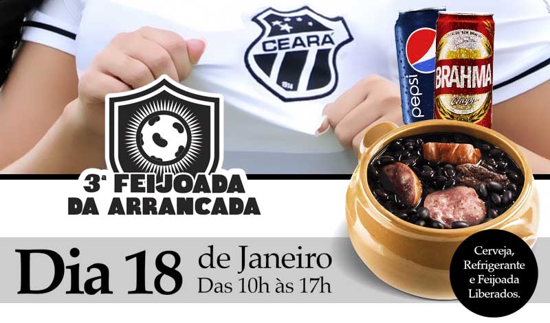 “III Feijoada da Arrancada” será realizada no dia 18/01