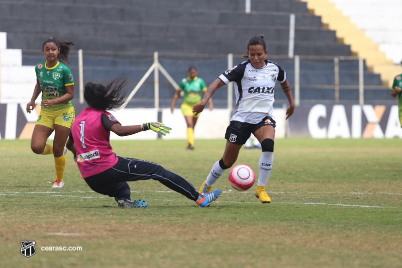 Fut. Feminino: Ceará goleia o Menina Olímpica por 4 a 0 e está na final do Estadual 2018