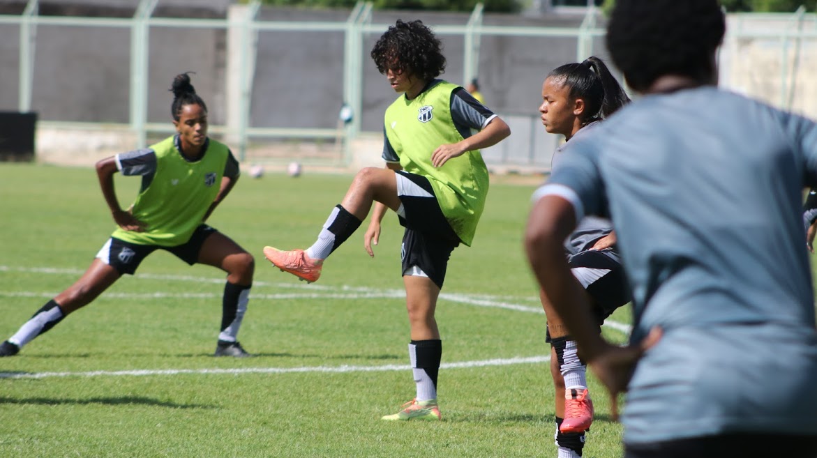 Fut.Feminino: Com treino dividido entre academia e campo, Meninas do Vozão se reapresentaram nesta segunda, 26