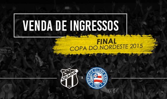 Bahia x Ceará: Torcedor já pode garantir seu ingresso para jogo de ida da decisão