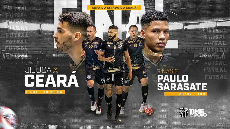 Futsal: Ceará começa a decidir a Copa Estado contra o Jijoca