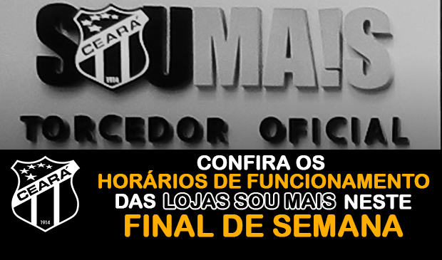 Lojas Oficias terão horários diferenciados no fim de semana