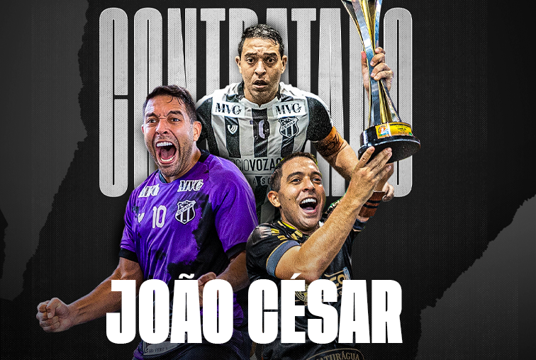 Futsal: Ceará acerta retorno do ala João César