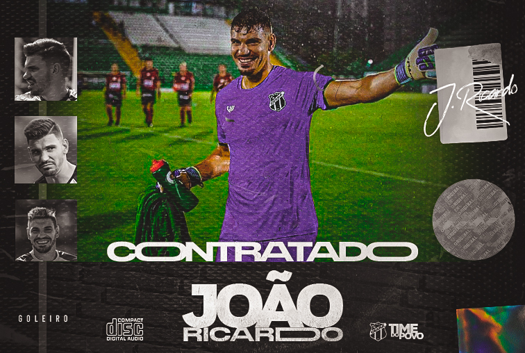 Contratação: Goleiro João Ricardo é mais um reforço do Vozão