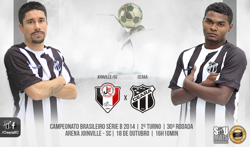 Em confronto direto, Ceará e Joinville duelam por vaga no G-4