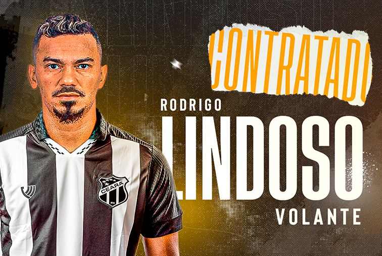 Contratação: Rodrigo Lindoso é o novo volante do Ceará