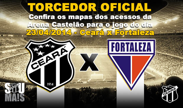 Confira os mapas de acessos para o Clássico-Rei desta quarta-feira