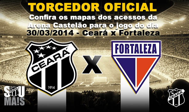 Confira os mapas de acessos para o Clássico-Rei de domingo