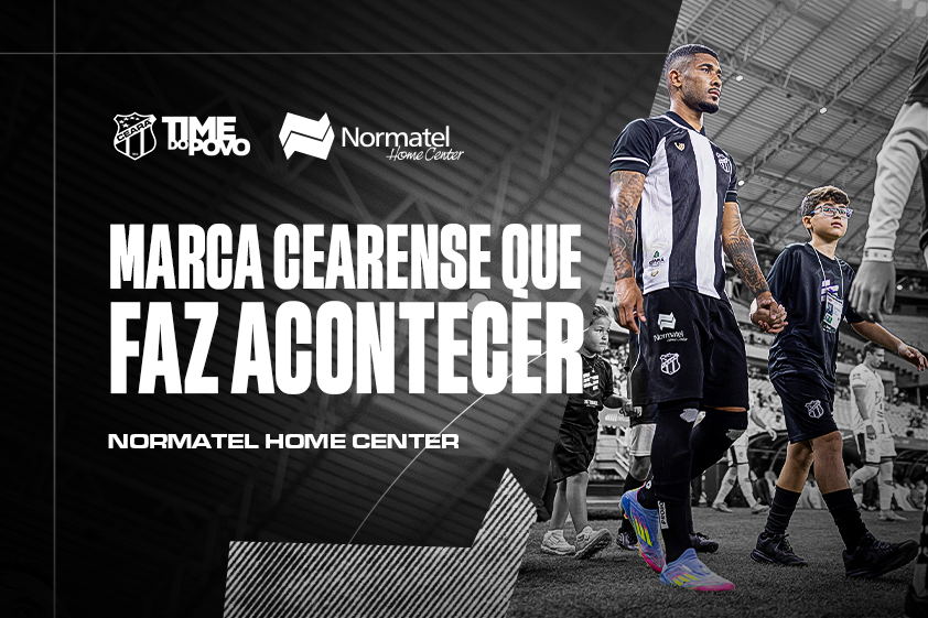 Comercial: Ceará acerta patrocínio pontual com Normatel, líder no segmento, para as finais do Cearense 2026