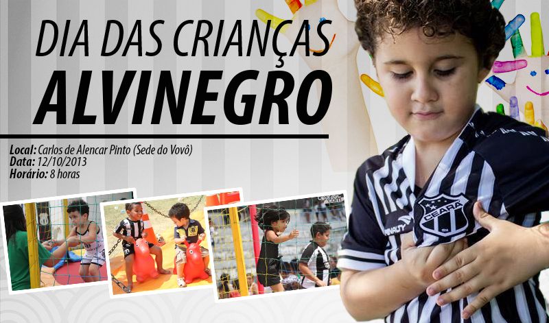 Dia das Crianças Alvinegro: Participe desta festa