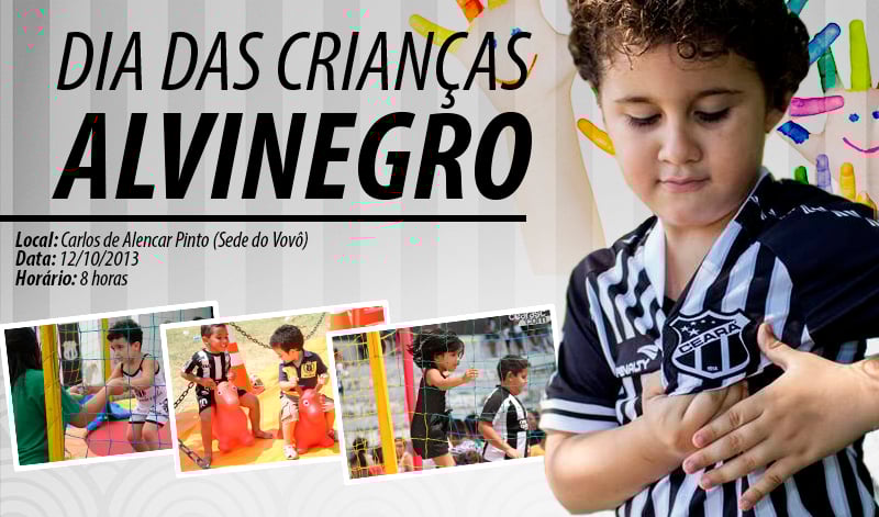 Dia das Crianças Alvinegro será na manhã de hoje