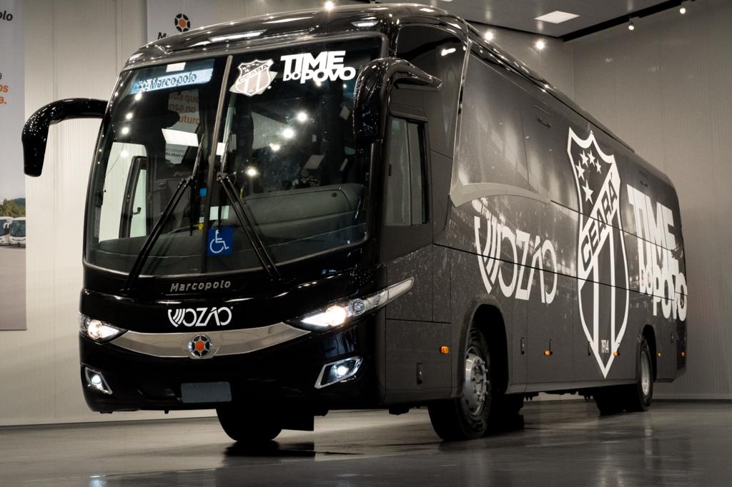 Em live, Ceará apresenta novo ônibus do time, que terá nome escolhido pelo torcedor
