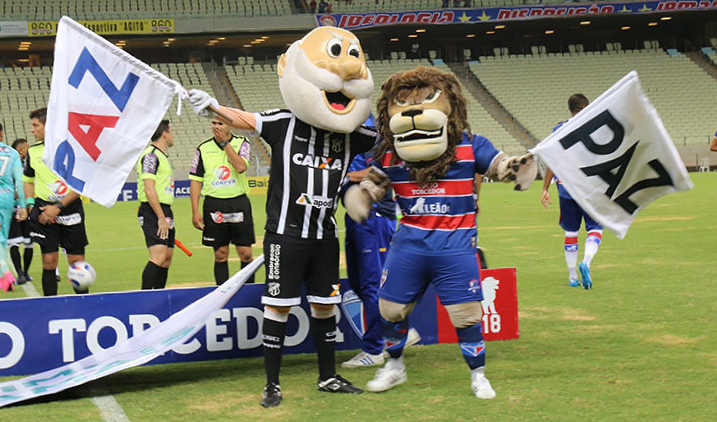 Clássico-Rei da Fares Lopes é marcado por várias ações de paz entre os clubes