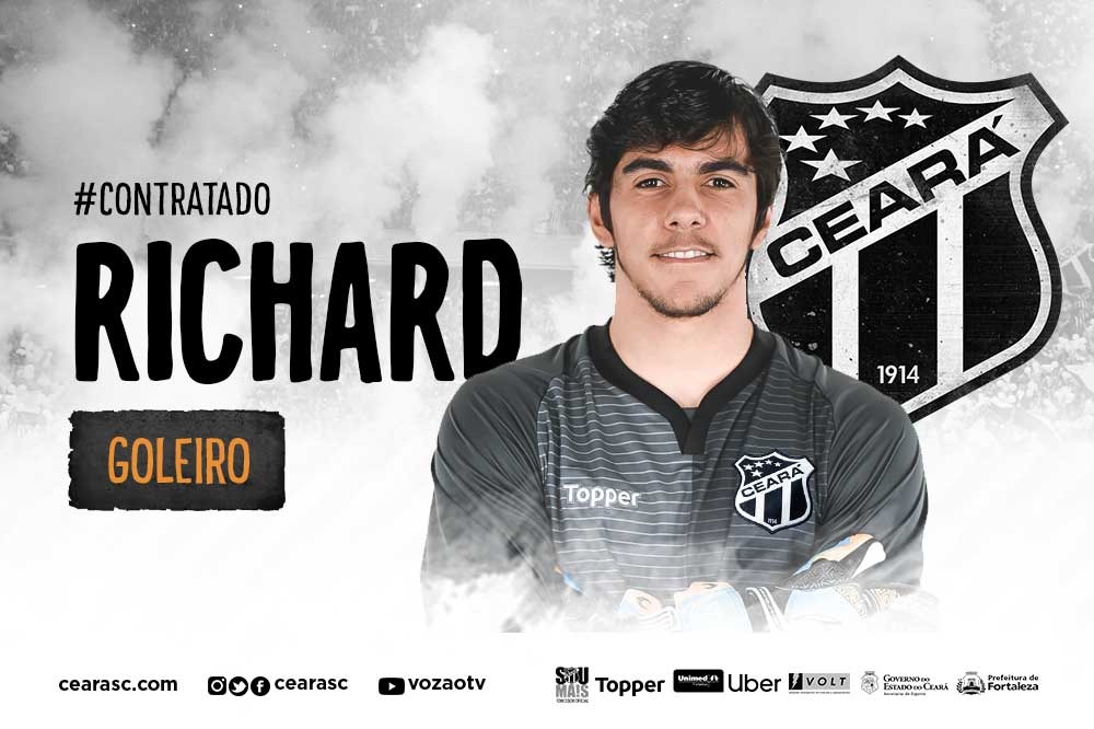 Richard chega para reforçar quadro de goleiros do Ceará