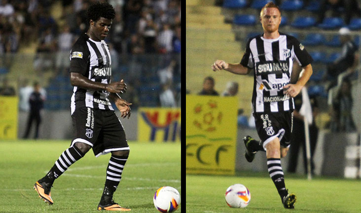 Zagueiros Sandro e Charles comemoram boa fase do setor defensivo