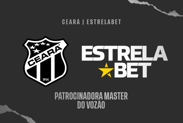 Ceará amplia contrato com a EstrelaBet e terá maior patrocínio master de sua história