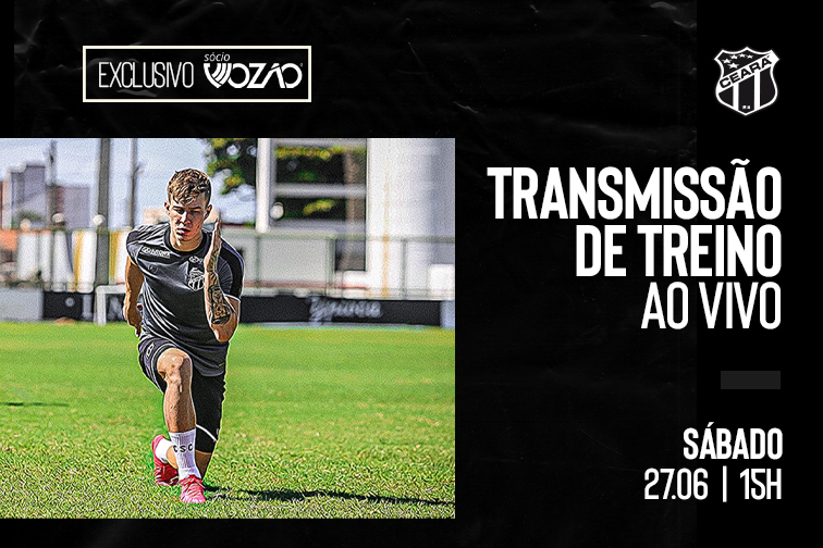 Vozão TV Play: Sócio-torcedor terá prévia de plataforma de streaming com transmissão ao vivo de treino
