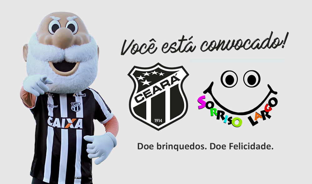 Ceará e Sorriso Largo promovem ação para arrecadação de brinquedos