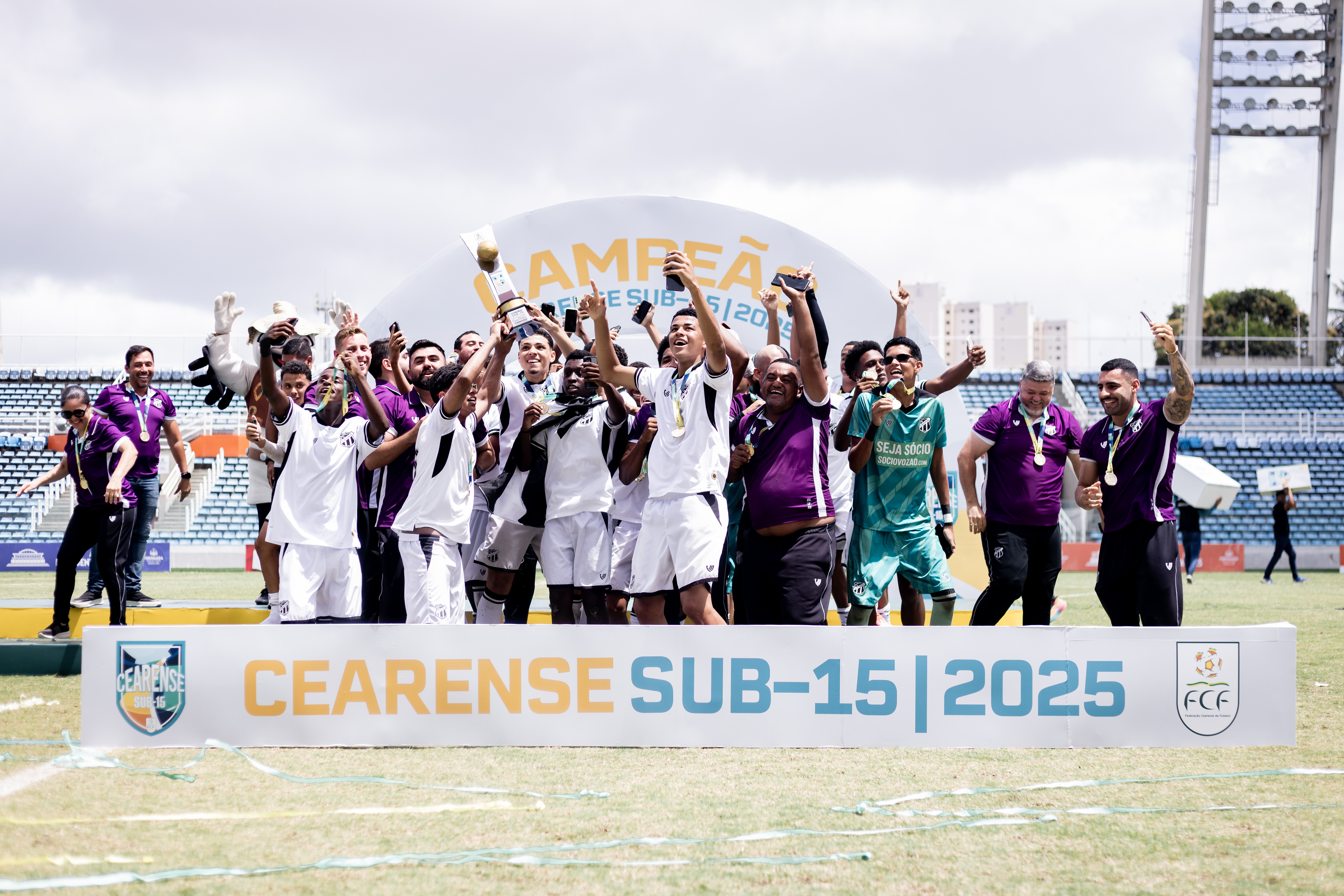 Sub-15: Na Cidade Vozão, Ceará segue preparação para estreia no Campeonato Cearense