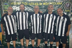 Ceará é campeão da 1ª Etapa do Cearense de Futebol de Mesa