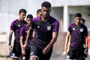 Sub-20: Manhã chuvosa marca o encerramento dos treinos na Cidade Vozão antes do duelo diante do Mirassol pelo Brasileiro