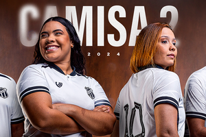 Ceará lança uniforme 2 para a temporada 2024