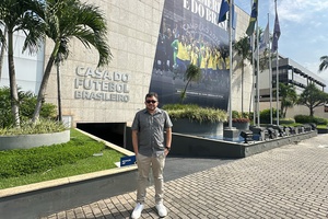 Auxiliar de Supervisão do Time do Povo, Bruno Aragão conclui certificação da área chancelada pela CBF Academy