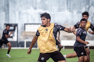 Sub-17: Ceará treina com foco no duelo diante do Vila Real pela nona rodada do Estadual