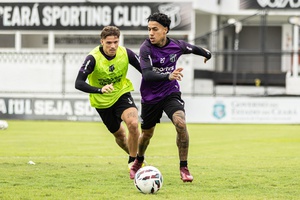 Com apronto em Porangabuçu, Ceará finaliza preparação para duelo contra o Vila Nova