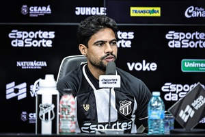 Bryan Borges explica decisão de vir para o Ceará e exalta torcida: "Time de massa"