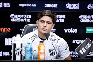 Apresentado oficialmente, Lenny Lobato destaca versatilidade: “Posso atuar por ambos os lados do campo e também centralizado”