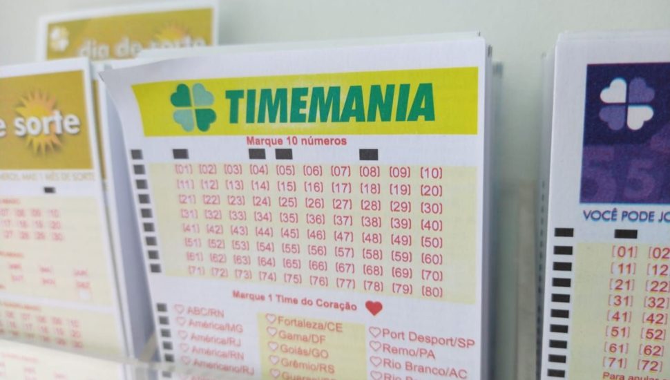 Timemania desta quinta-feira, 06, prevê premiação de R$ 6,5 milhões