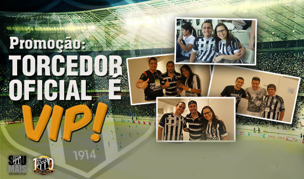 Torcedor Oficial é VIP!
