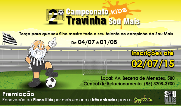 2º Campeonato KIDs de Travinha Sou Mais