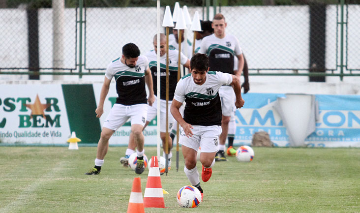 Elenco se reapresentou em Porangabuçu e realizou treinos físicos