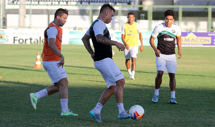 Ceará deu início à preparação para encarar o Santa Cruz