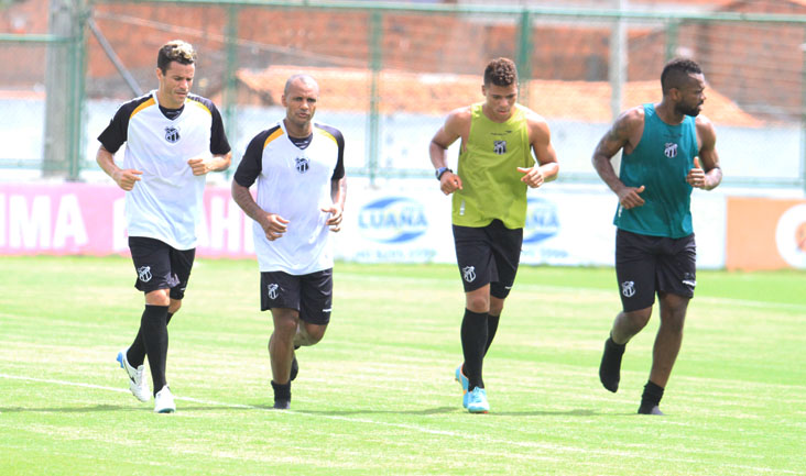 Grupo do Ceará voltou aos trabalhos nesta segunda-feira