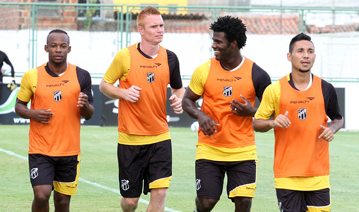 Preparação para jogo contra o Maranguape começou nesta tarde