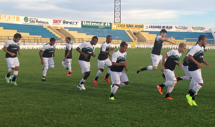 Nesta tarde, Ceará encerrou preparação para jogo de amanhã