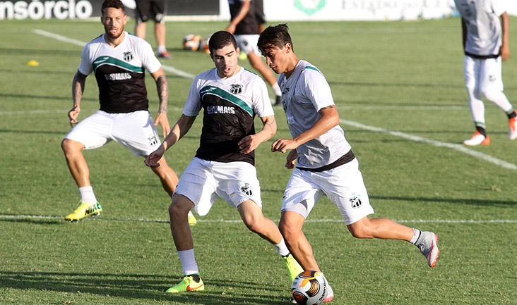 Sexta-feira foi de trabalhos intensos para todo o grupo alvinegro