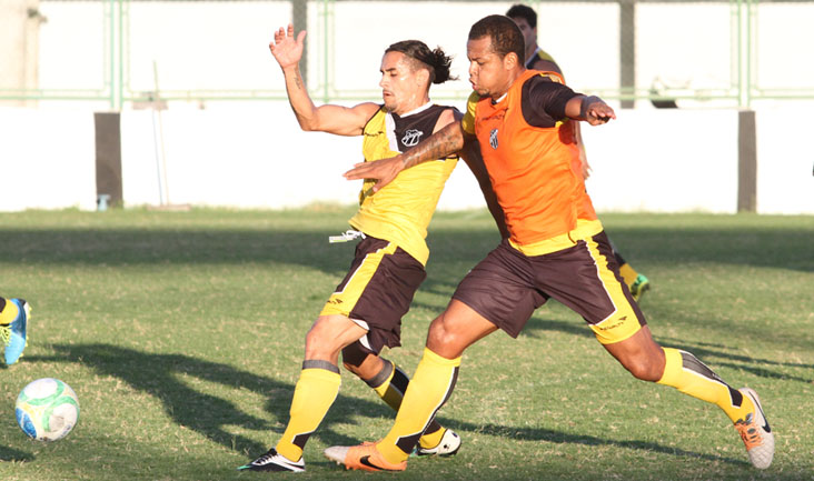 Elenco do Vovô participou de treino técnico nesta tarde