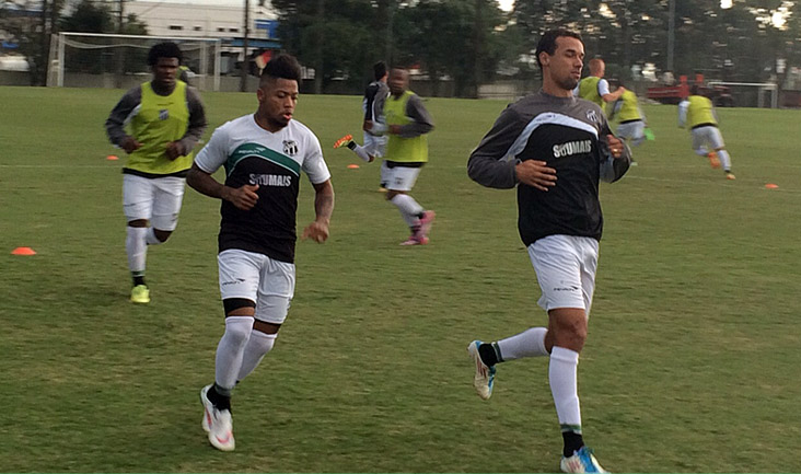 Em Curitiba/PR, Ceará encerrou a preparação para enfrentar o Paraná