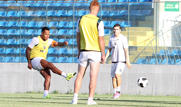 Treino coletivo desta segunda-feira foi realizado no PV