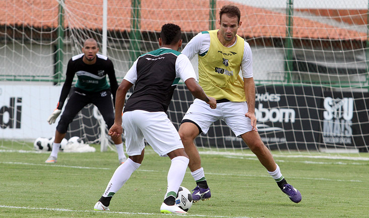 Grupo do Ceará finalizou preparação para jogo contra o Santa Cruz