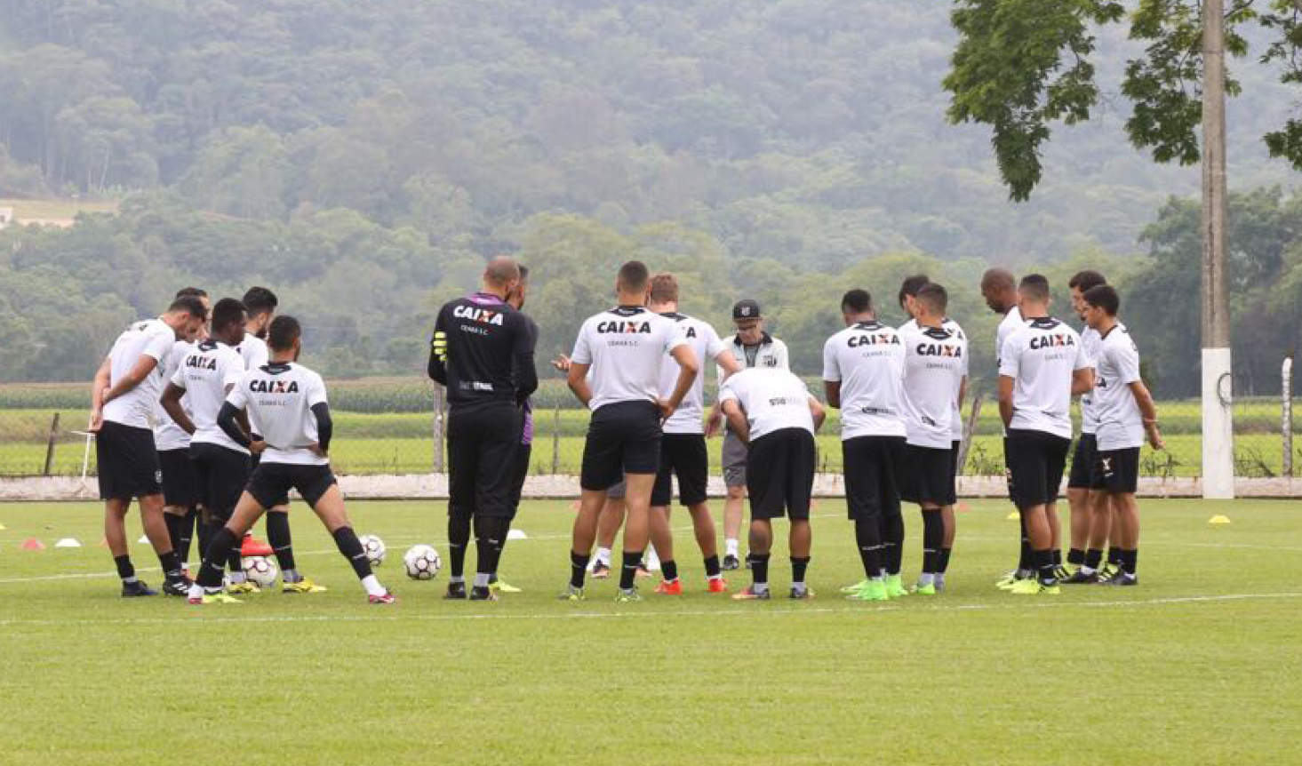 Tudo pronto! Elenco alvinegro encerra preparação para partida contra o Criciúma