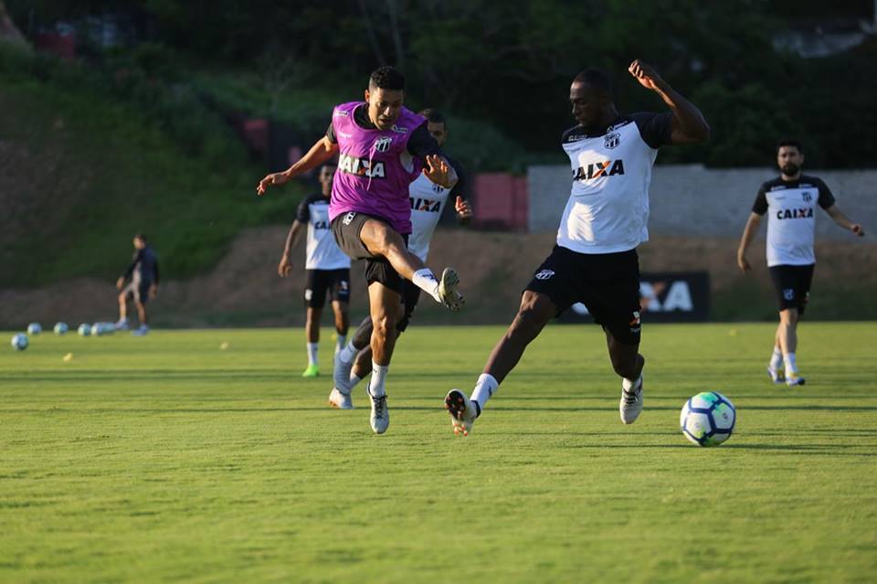 Com curto tempo de preparação, Ceará finaliza os trabalhos visando duelo contra o Bahia
